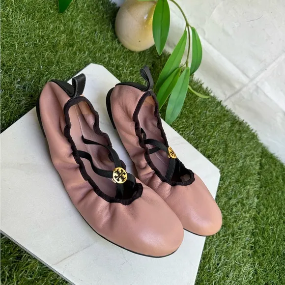 Tory Burch Woman Ballet flatsBlush Size 7.5 Soft Leather