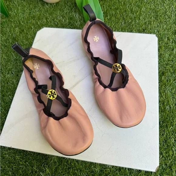 Tory Burch Woman Ballet flatsBlush Size 7.5 Soft Leather