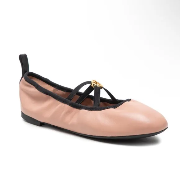Tory Burch Woman Ballet flatsBlush Size 7.5 Soft Leather