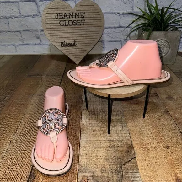 Tory Burch Metal Miller SandalsSize 10