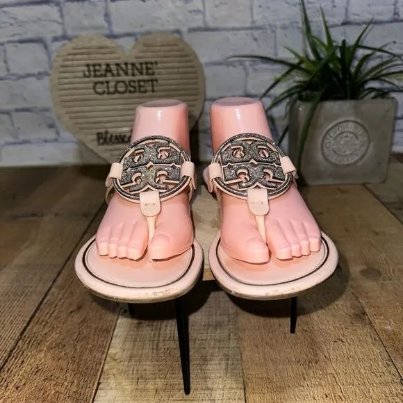 Tory Burch Metal Miller SandalsSize 10