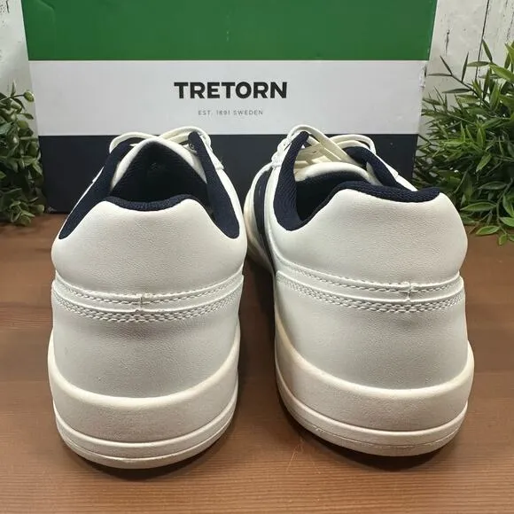 Tretorn Dennis White Low Top Lace Up Sneakers Men's Size 10.5