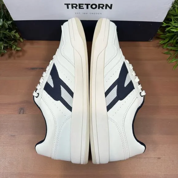 Tretorn Dennis White Low Top Lace Up Sneakers Men's Size 9.5