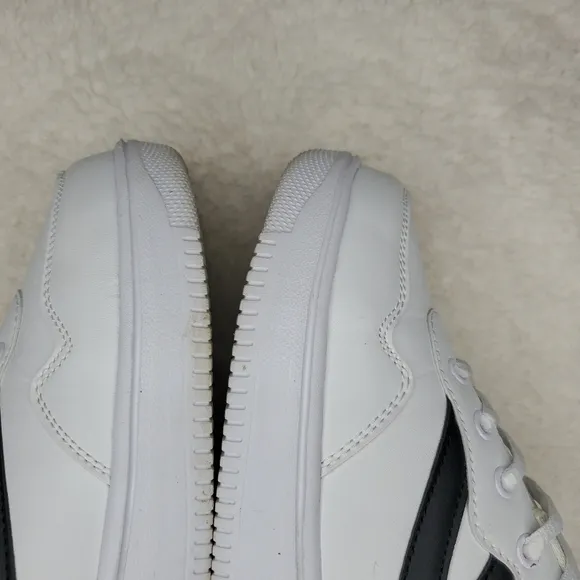 Tretorn Nylite White Leather Low Top Sneakers