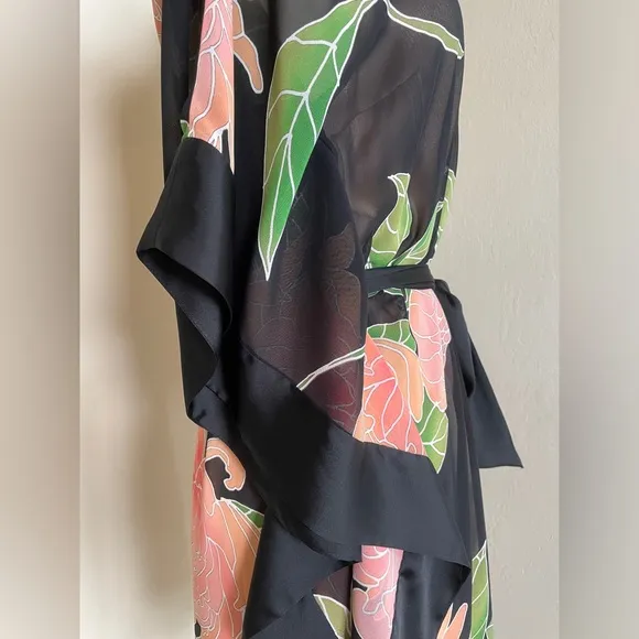 TRINA TURK ✨NWT✨ Love Floral Print Caftan Dress, Size Medium