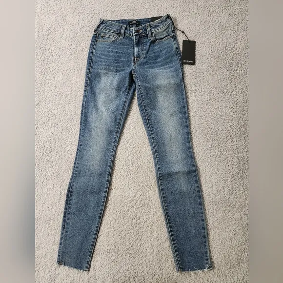 True Religion Raw Hem Skinny Jeans
