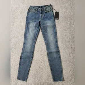 True Religion Raw Hem Skinny Jeans
