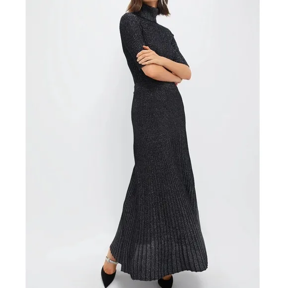 TUCKERNUCK Black Metallic Jesse Skirt
