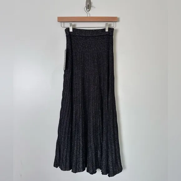 TUCKERNUCK Black Metallic Jesse Skirt