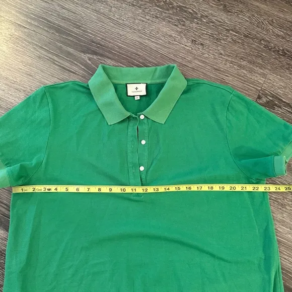 Tuckernuck Green Pique May Polo Dress