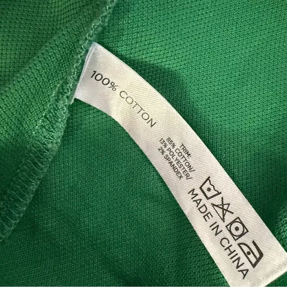Tuckernuck Green Pique May Polo Dress