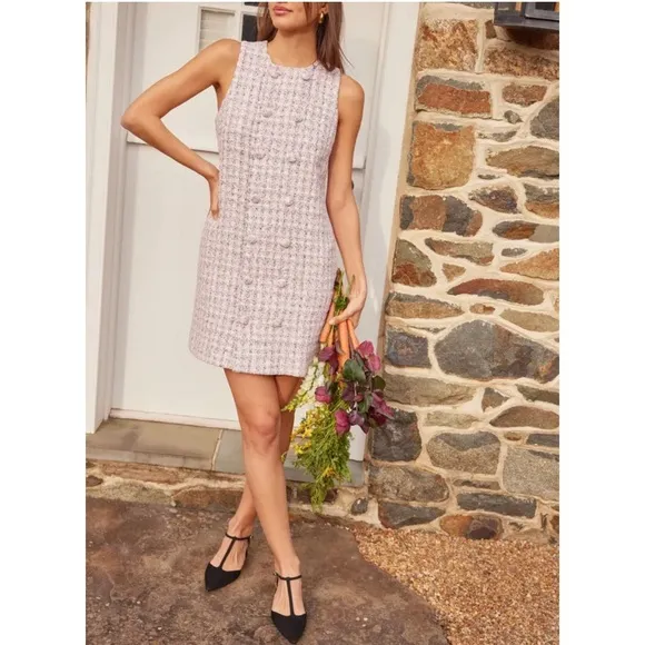 TUCKERNUCK Peony Tweed Bianca Dress