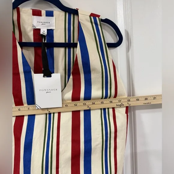 Tuckernuck Pomander Place “Americana Stripe Kira Dress” Size M NWT Retail: $128