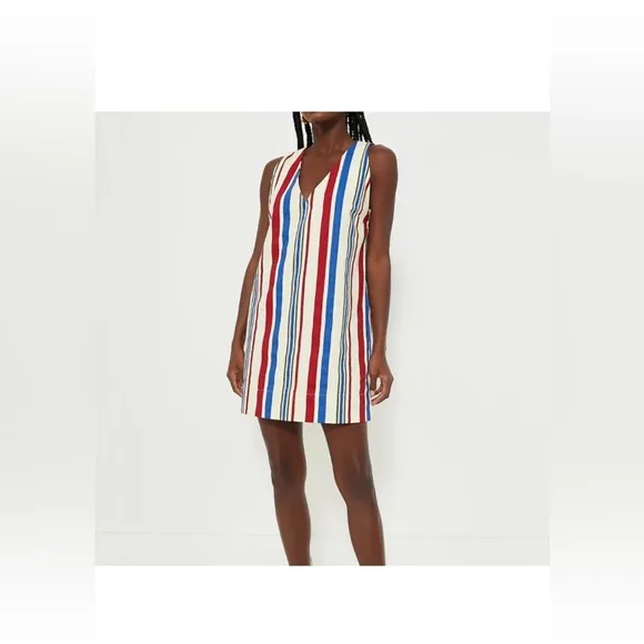 Tuckernuck Pomander Place “Americana Stripe Kira Dress” Size M NWT Retail: $128