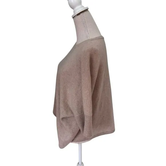 Tuckernuck Sandstone Short Sleeve Cashmere Crewneck L