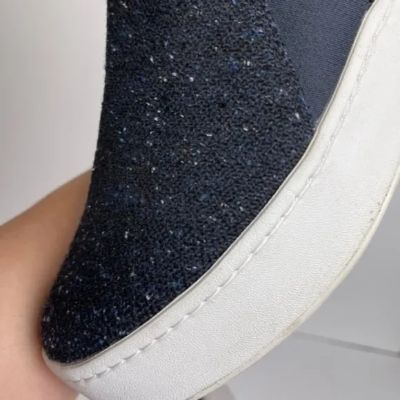 UEC Vince Warren Platform Speckled Slide sneakers 8.5