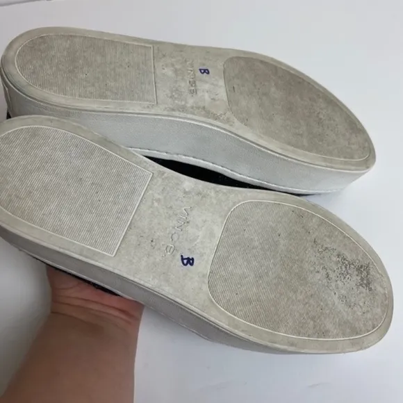 UEC Vince Warren Platform Speckled Slide sneakers 8.5