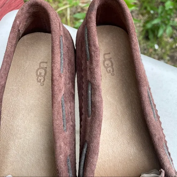 UGG Australia Brown  Moccasin Flats 6.5