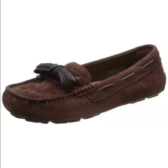 UGG Australia Brown  Moccasin Flats 6.5