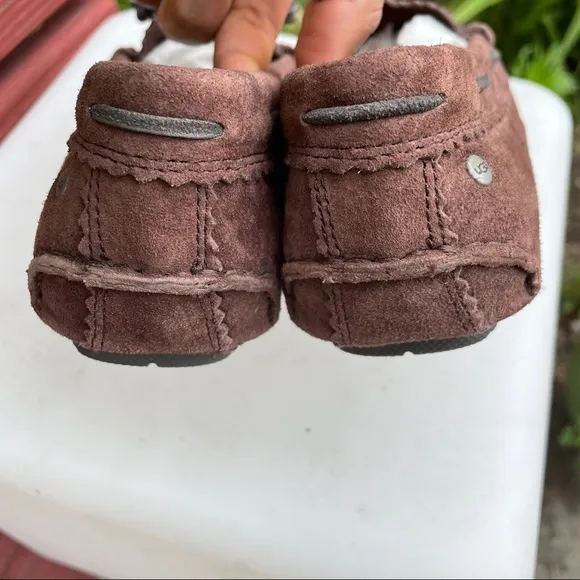 UGG Australia Brown  Moccasin Flats 6.5