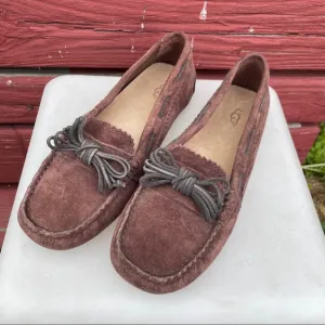 UGG Australia Brown  Moccasin Flats 6.5
