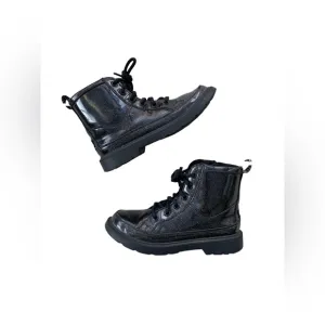 Ugg Big Kid Size 3 Black Robley Glitter Boots