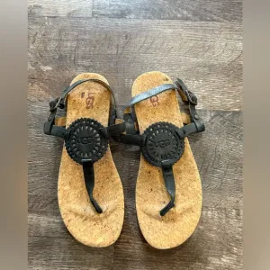 UGG Black Sandals