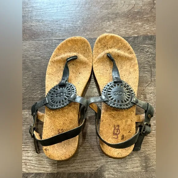 UGG Black Sandals
