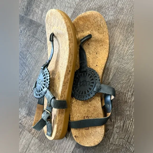UGG Black Sandals