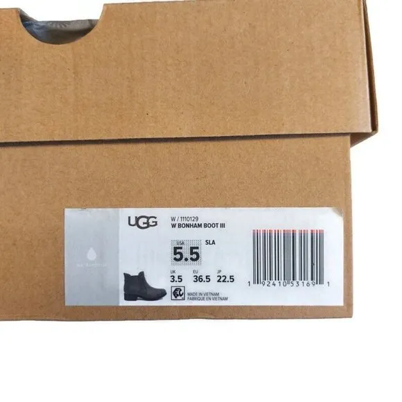 UGG Bonham Boot III Fashion Waterproof Chelsea Boots 1110129 Womens Size 5.5