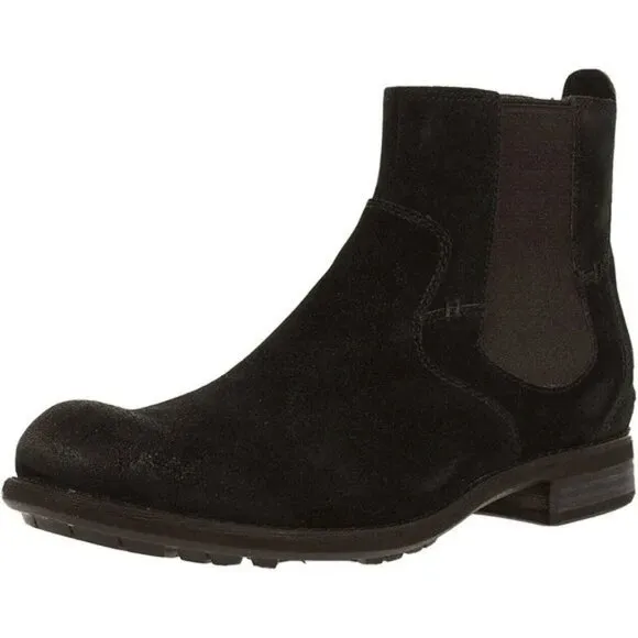 UGG Clyne Slip On Boot Black Suede Size EU 42 men's 9 women's 11