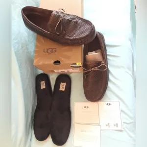 Ugg Mens M Chester Woven Shoes NWT