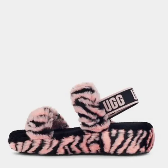 UGG Oh Yeah Tiger Print sandals