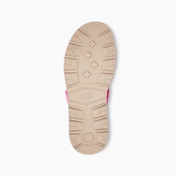 UGG Pink Bliss Clem Suede Platform Sandals, NWT, Size 7.5