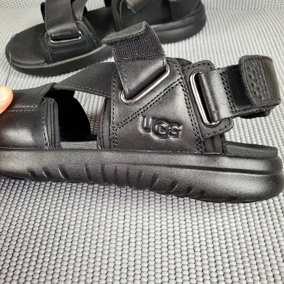 UGG Union Strap men's sandals black