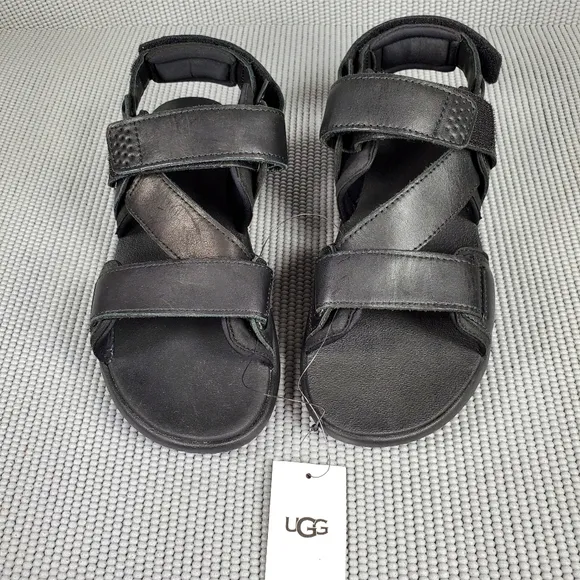 UGG Union Strap men's sandals black