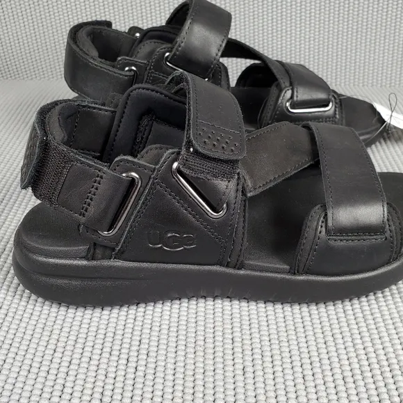UGG Union Strap men's sandals black