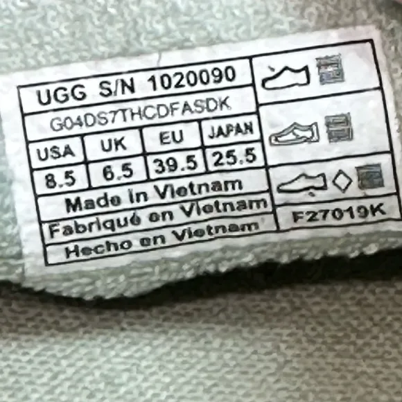 Ugg Womens Bren Slip On Woven Mesh Platform Sneakers, Preppy,Mint Green,Size 8.5