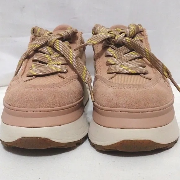 UGG Women's Marin Lace Logo Platform Sneakers US 8.5