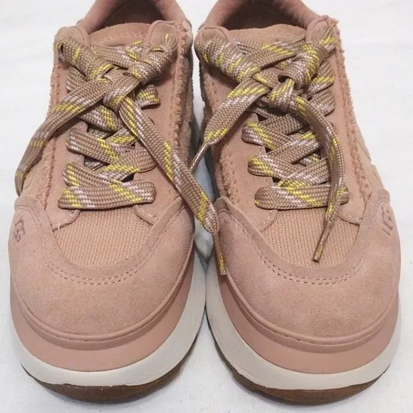 UGG Women's Marin Lace Logo Platform Sneakers US 8.5