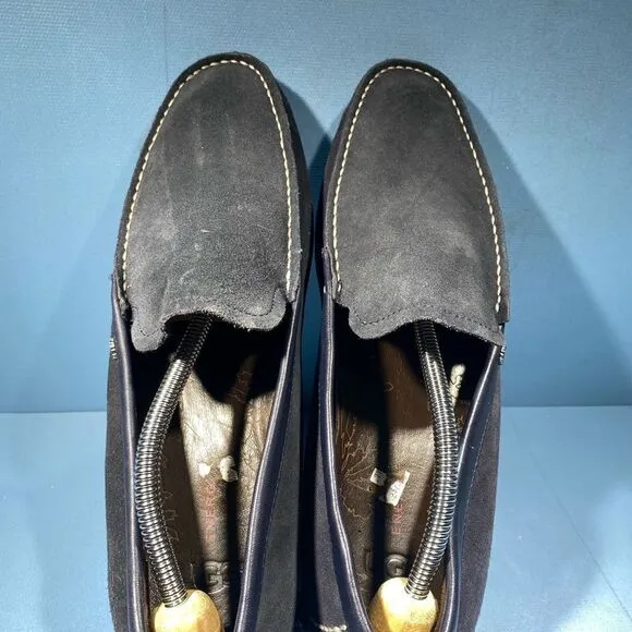 UGG BEL-AIR SLIP-ON VENETIAN DRIVING LOAFERS, SIze 11 Blue 1094649