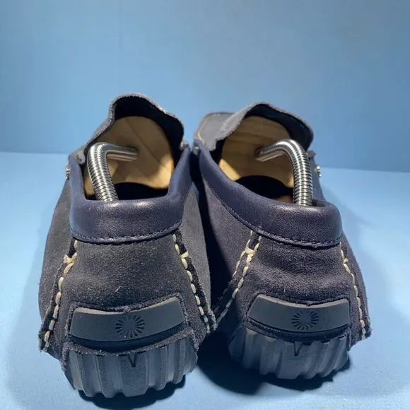 UGG BEL-AIR SLIP-ON VENETIAN DRIVING LOAFERS, SIze 11 Blue 1094649