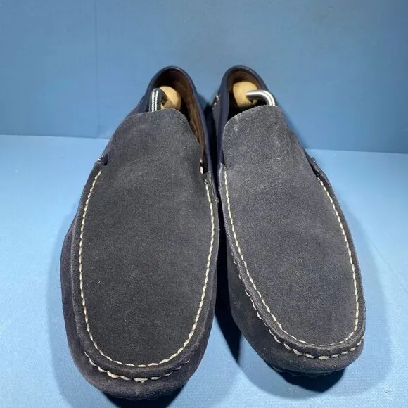 UGG BEL-AIR SLIP-ON VENETIAN DRIVING LOAFERS, SIze 11 Blue 1094649