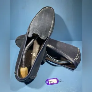 UGG BEL-AIR SLIP-ON VENETIAN DRIVING LOAFERS, SIze 11 Blue 1094649