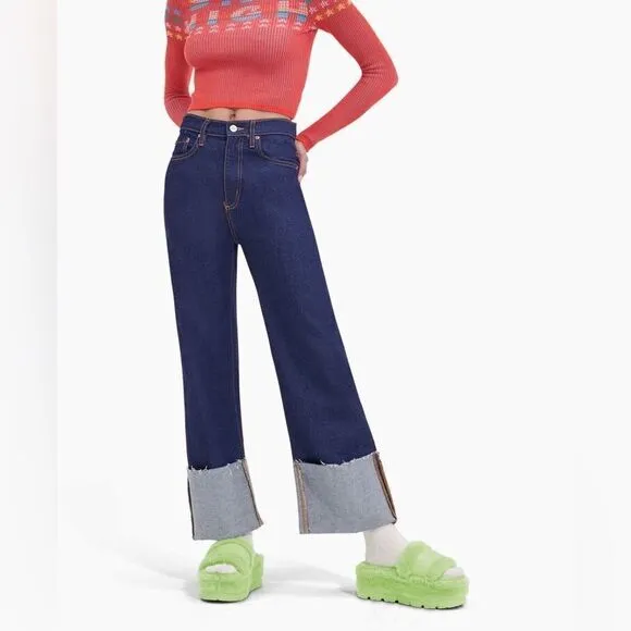 UGG Fluffita Clear Lime Green Sheepskin Fluffy Sandals