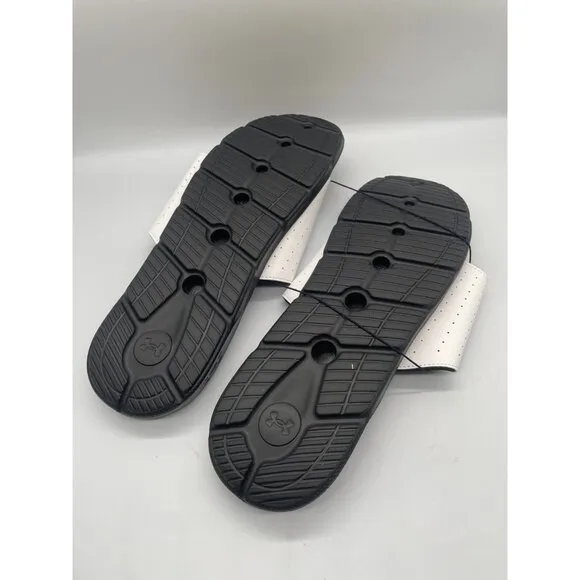 Under Armour Ignite Pro 3026023-003 Mens US 17 Slide Sandals Black White Slip On