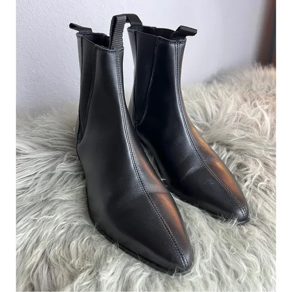 Underground England Chelsea Boots - Black Leather UK Size 6