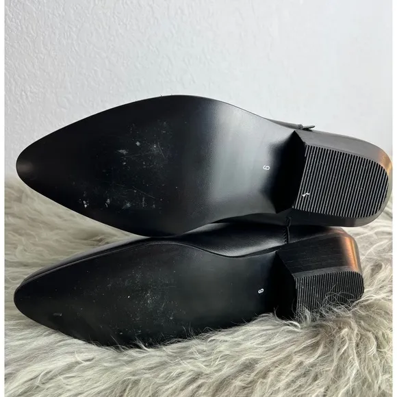 Underground England Chelsea Boots - Black Leather UK Size 6