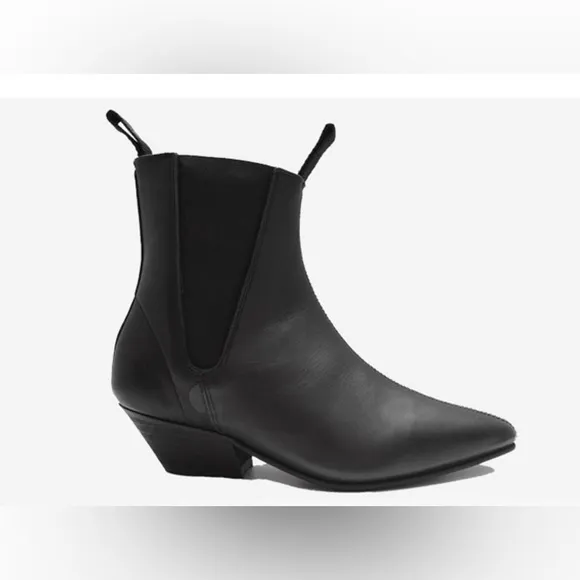 Underground England Chelsea Boots - Black Leather UK Size 6