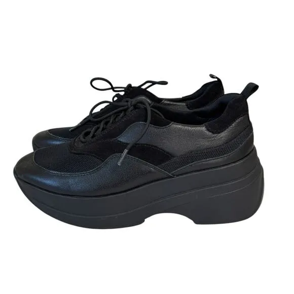 Vagabond Sprint 2.0 Leather Platform Sneakers - Size 38